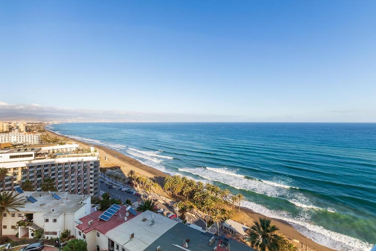 Apartamento ¡Magníficas vistas al mar! Piscina y wifi gratis Torremolinos Exterior foto